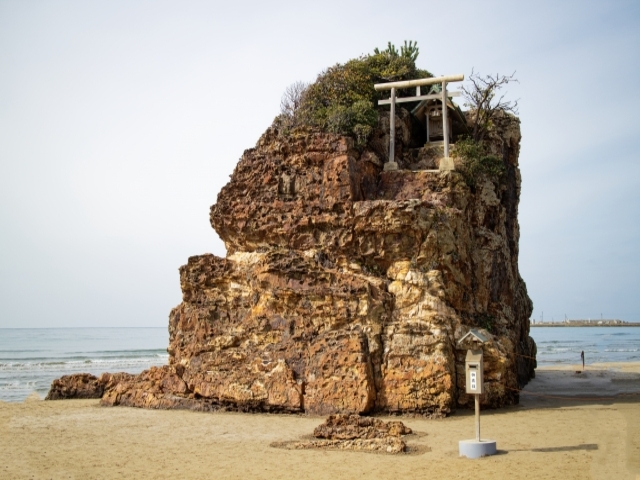 島根県の風景：稲佐の浜