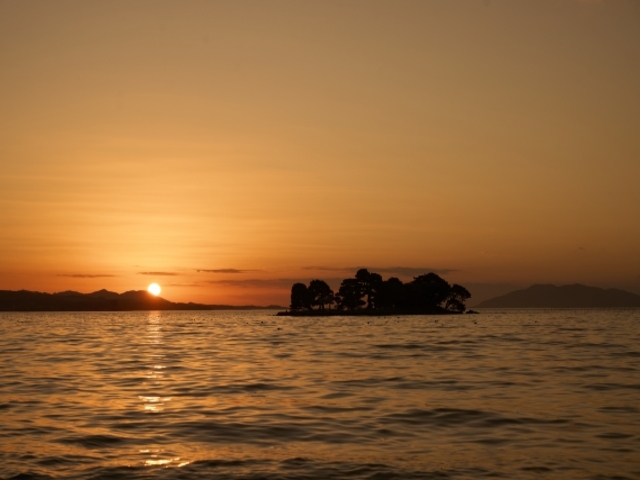 島根県の風景：宍道湖